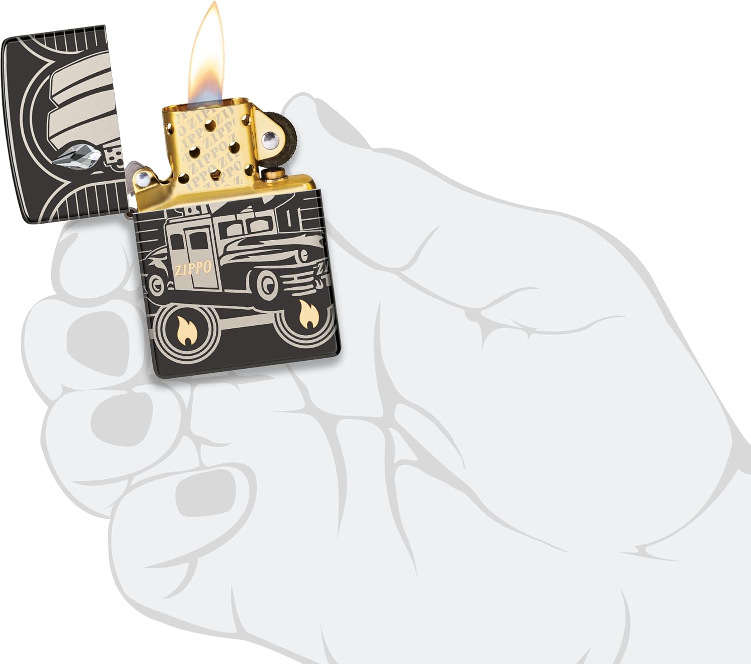 Zippo Car Coy 75th Anniversary 2023 COLLECTIBLE OF THE YEAR LIMITED EDITION numbered 4500 PIECES