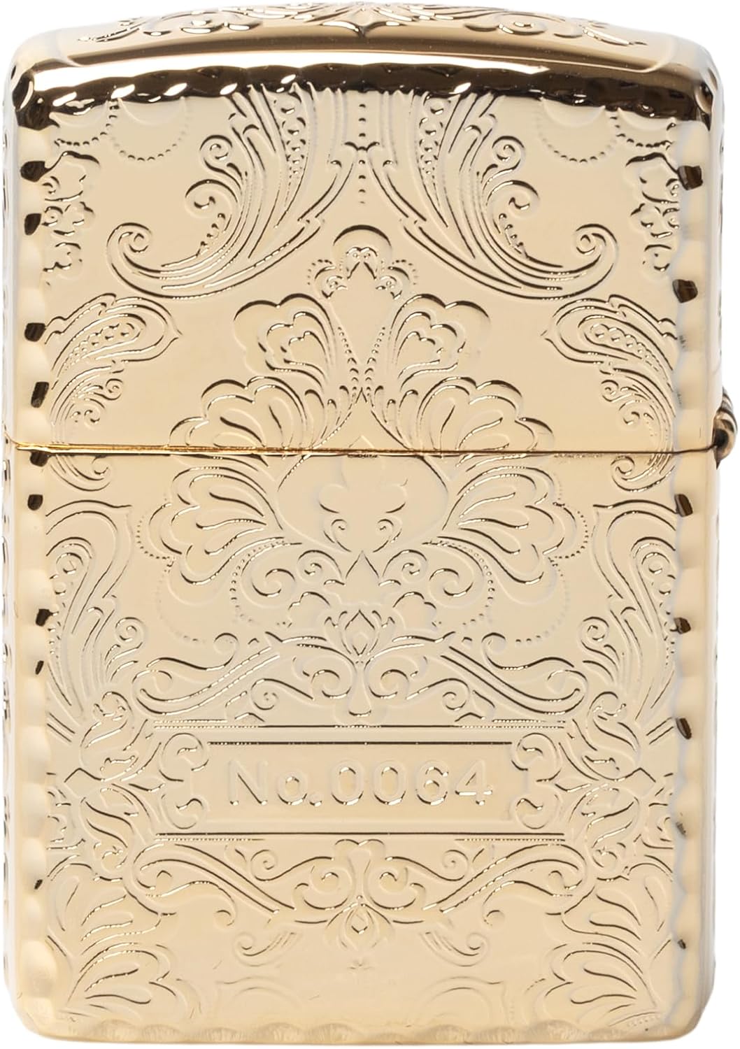 Zippo Oil Lighter Flint Armor Crown Gold 5 Sided The Crown exc
